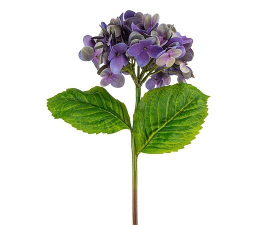 Цветок искусственный "Гортензия Papillon" синяя, изображение 2 ᐒ купить на  ❤ Like7km.com.ua