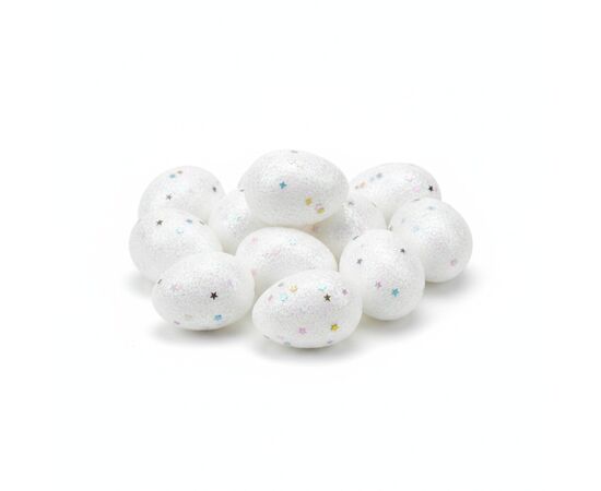 Набор мини пасхальных яиц "Звезды", 18 шт, изображение 5 ᐒ купить на  ❤ Like7km.com.ua