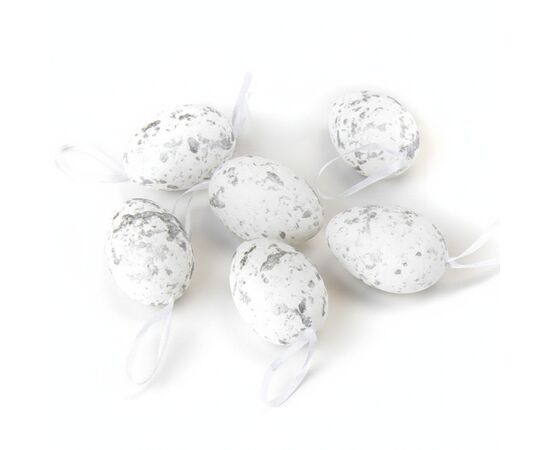 Набор крашенок "Серебро", 6 шт., изображение 5 ᐒ купить на  ❤ Like7km.com.ua