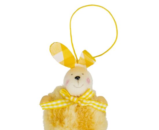 Подвесная фигурка "Кролик", желтая, 15,5 см, изображение 2 ᐒ купить на  ❤ Like7km.com.ua