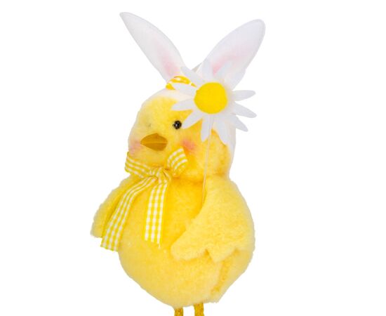 Фигурка "Цыпленок желтый", 24 см, изображение 2 ᐒ купить на  ❤ Like7km.com.ua
