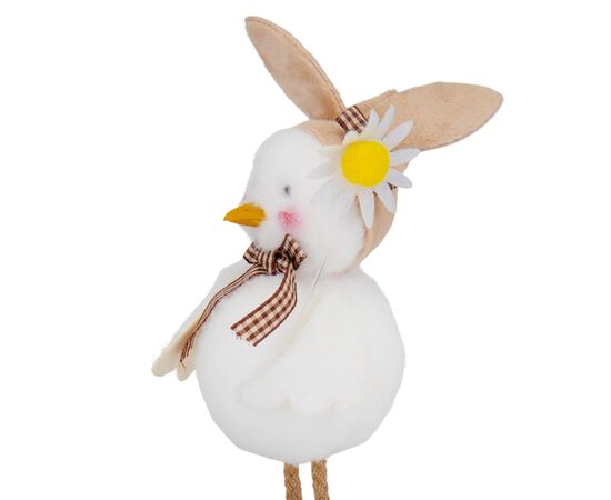 Фигурка "Цыпленок белый", 24 см, изображение 2 ᐒ купить на  ❤ Like7km.com.ua