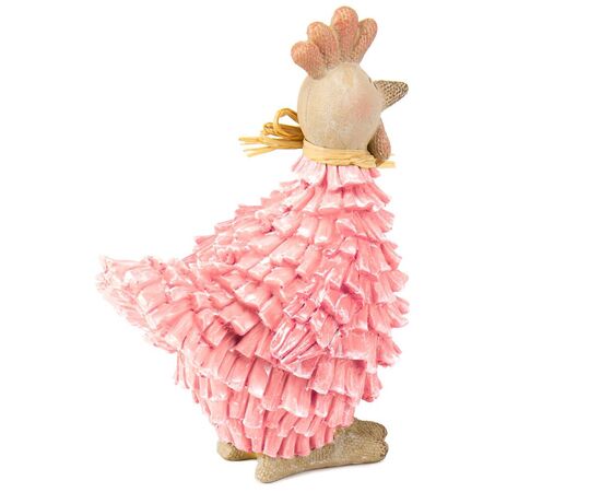 Фигурка "Розовая курочка", 14 см, изображение 2 ᐒ купить на  ❤ Like7km.com.ua