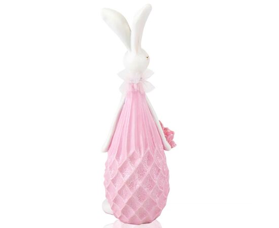 Фигурка "Кролик в розовом", 28 см, изображение 2 ᐒ купить на  ❤ Like7km.com.ua