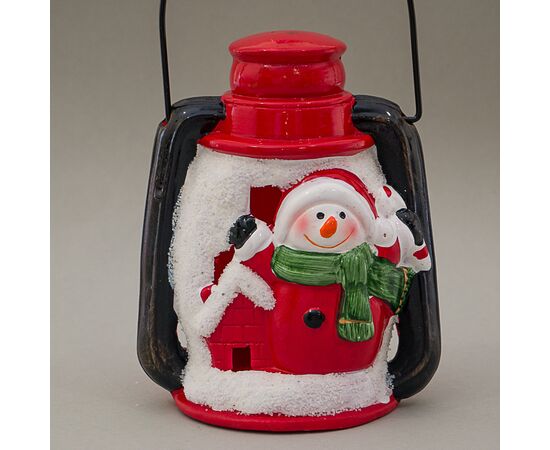 Фигурка "Фонарик со снеговиком", изображение 4 ᐒ купить на  ❤ Like7km.com.ua