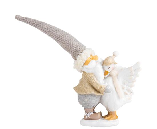 Фигурка "Дед с лебедем", 16 см, изображение 2 ᐒ купить на  ❤ Like7km.com.ua