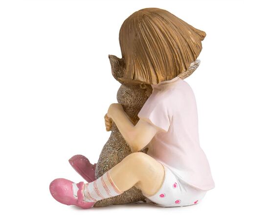 Статуэтка "Девочка с кроликом", 10,5 см, изображение 2 ᐒ купить на  ❤ Like7km.com.ua