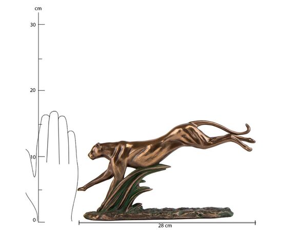 Статуэтка "Золотая пантера" (15 см) VERONESE, изображение 6 ᐒ купить на  ❤ Like7km.com.ua