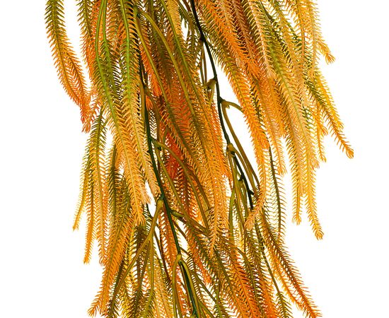 Искусственная ампельная ветвь, оранжевая, 78 см, изображение 2 ᐒ купить на  ❤ Like7km.com.ua