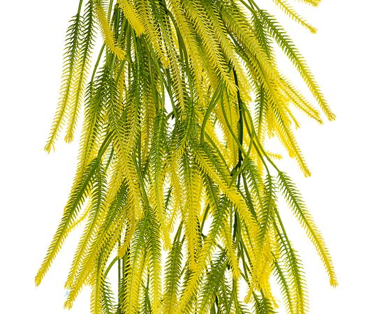 Искусственная ампельная ветвь, желто-зеленая, 78 см, изображение 2 ᐒ купить на  ❤ Like7km.com.ua