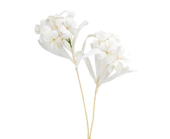 Ветка гортензии, белая, изображение 2 ᐒ купить на  ❤ Like7km.com.ua