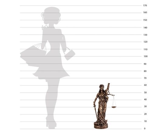 Статуэтка "Фемида", 62 см VERONESE, изображение 9 ᐒ купить на  ❤ Like7km.com.ua