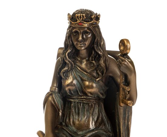 Статуэтка "Богиня Кибела с львами"  VERONESE, изображение 2 ᐒ купить на  ❤ Like7km.com.ua