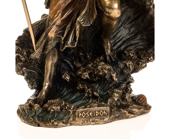 Статуэтка "Повелитель морей — Посейдон"  VERONESE, изображение 3 ᐒ купить на  ❤ Like7km.com.ua