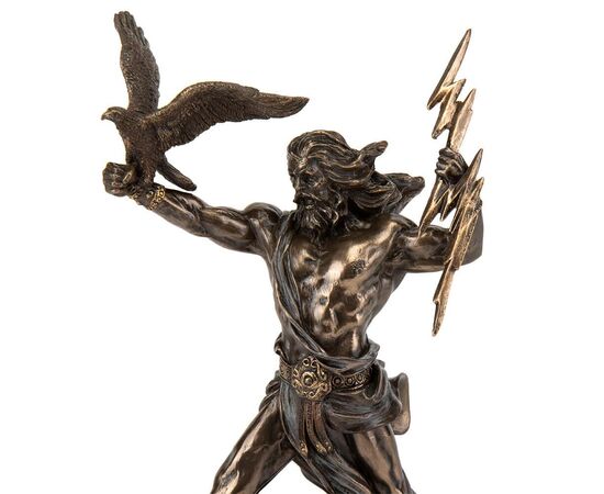 Статуэтка "Зевс Громовержець", 24 см VERONESE, изображение 4 ᐒ купить на  ❤ Like7km.com.ua