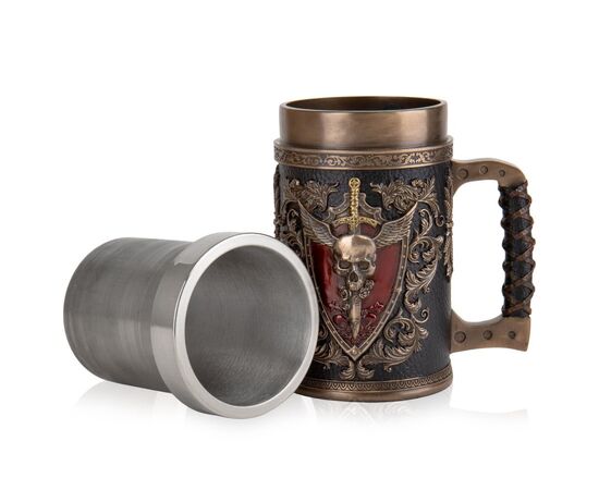 Пивной бокал "Кубок темноты", 16 см VERONESE, изображение 2 ᐒ купить на  ❤ Like7km.com.ua