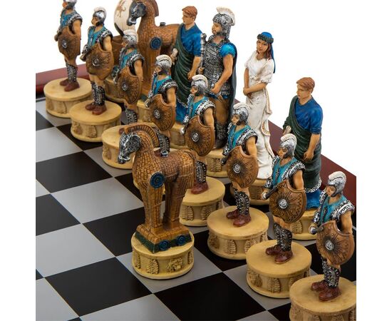 Шахматы "Троя",  48x48 см. VERONESE, изображение 3 ᐒ купить на  ❤ Like7km.com.ua