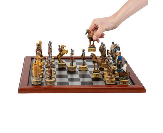 Шахматы "Троя",  48x48 см. VERONESE, изображение 4 ᐒ купить на  ❤ Like7km.com.ua