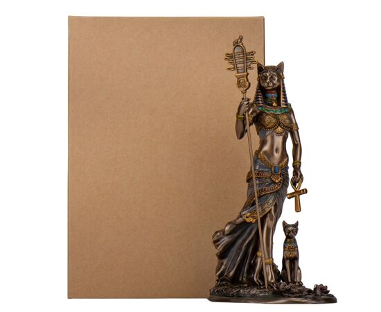 Статуэтка "Бастет – египетская богиня", 31 см VERONESE, изображение 2 ᐒ купить на  ❤ Like7km.com.ua