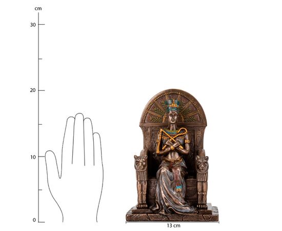 Статуэтка "Нефертити", 20 см VERONESE, изображение 7 ᐒ купить на  ❤ Like7km.com.ua