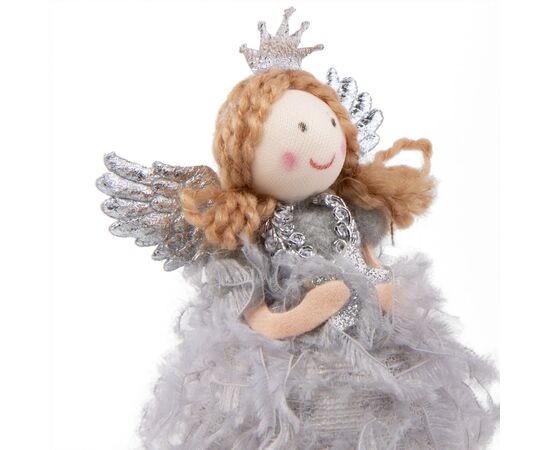 Фигурка "Ангел в сером" 17 см, изображение 3 ᐒ купить на  ❤ Like7km.com.ua