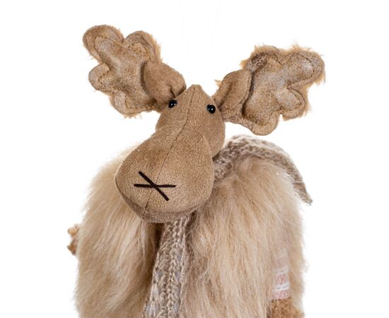 Фигурка декоративная (подвеска)  "Олень" в коричневом, изображение 2 ᐒ купить на  ❤ Like7km.com.ua