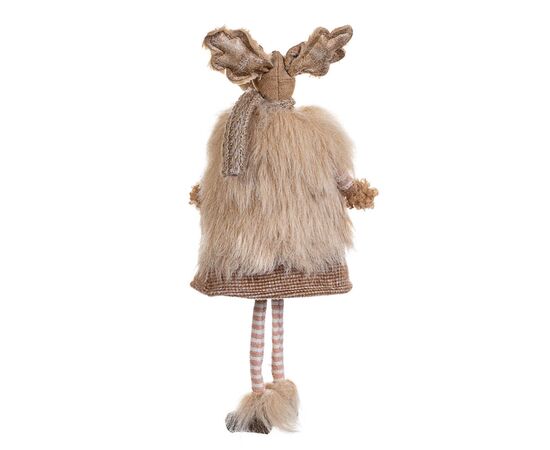 Фигурка декоративная (подвеска)  "Олень" в коричневом, изображение 4 ᐒ купить на  ❤ Like7km.com.ua