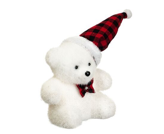 Декор "Белый мишка в колпачке", изображение 2 ᐒ купить на  ❤ Like7km.com.ua