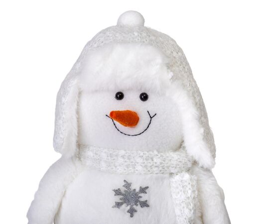 Фигурка "Белый снеговик", 48 см, изображение 2 ᐒ купить на  ❤ Like7km.com.ua