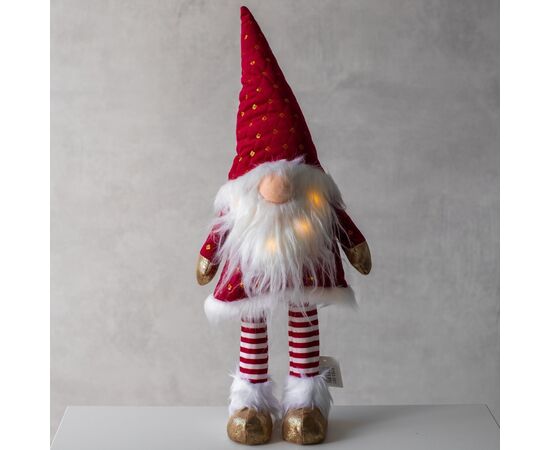 Фигурка с подсветкой "Рождественский гном", 58 см, изображение 4 ᐒ купить на  ❤ Like7km.com.ua
