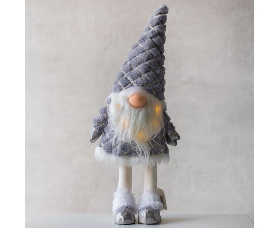 Фигурка с подсветкой "Рождественский гном", 58 см, изображение 3 ᐒ купить на  ❤ Like7km.com.ua