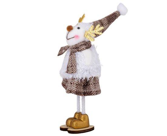 Фигурка "Белый олененок", 20 см, изображение 2 ᐒ купить на  ❤ Like7km.com.ua