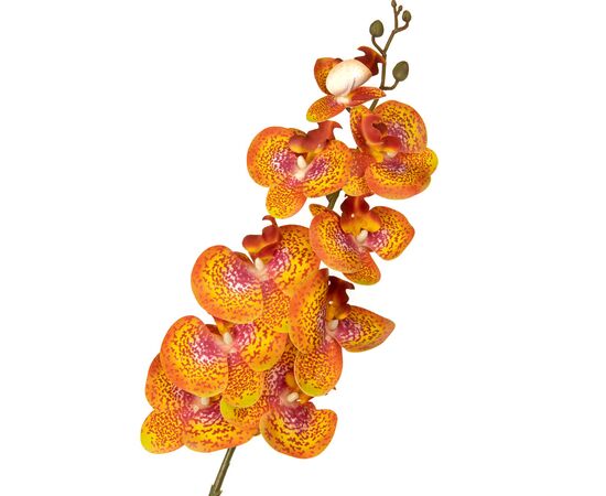 Орхидея 106 см., оранжевая, изображение 2 ᐒ купить на  ❤ Like7km.com.ua