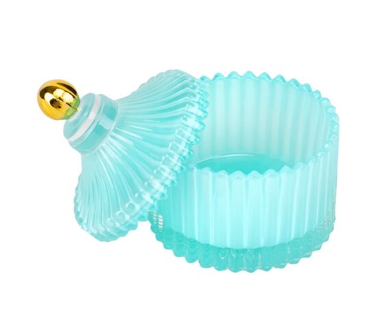 Емкость для хранения "Ария", бирюзовая, 9 см, изображение 2 ᐒ купить на  ❤ Like7km.com.ua