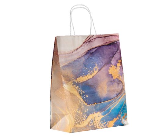 Подарочный пакет "Утонченные переливы", 21*27 см * Рандомный выбор дизайна, изображение 4 ᐒ купить на  ❤ Like7km.com.ua