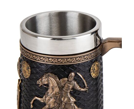 Пивной бокал "Битва викингов", 600 мл, 15 см VERONESE, изображение 4 ᐒ купить на  ❤ Like7km.com.ua