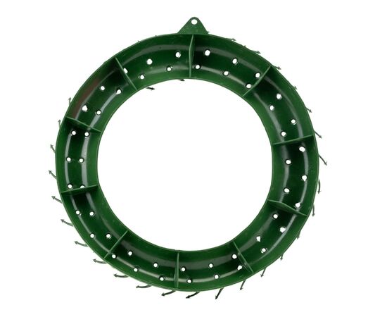 Флористическое кольцо для венка, 3-уровневое, 24 см, изображение 2 ᐒ купить на  ❤ Like7km.com.ua