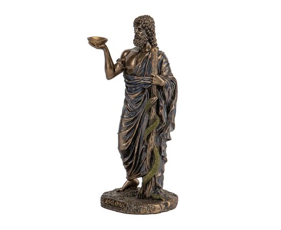 Статуэтка "Асклепий: Бог Медицины", 16 см VERONESE, изображение 4 ᐒ купить на  ❤ Like7km.com.ua