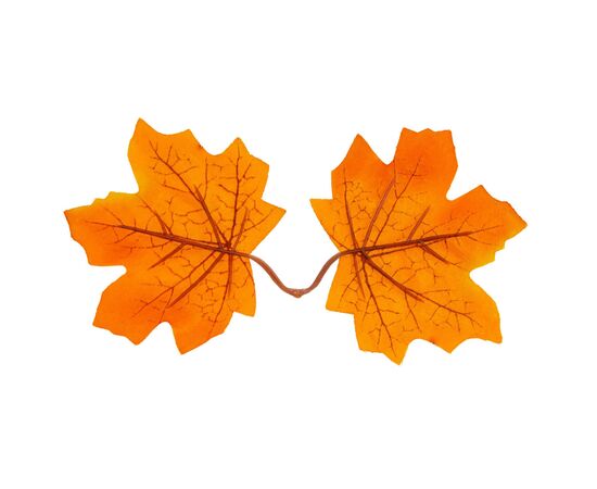 Искусственные кленовые листья "Золотая осень", оранжевые, 250 г, изображение 3 ᐒ купить на  ❤ Like7km.com.ua