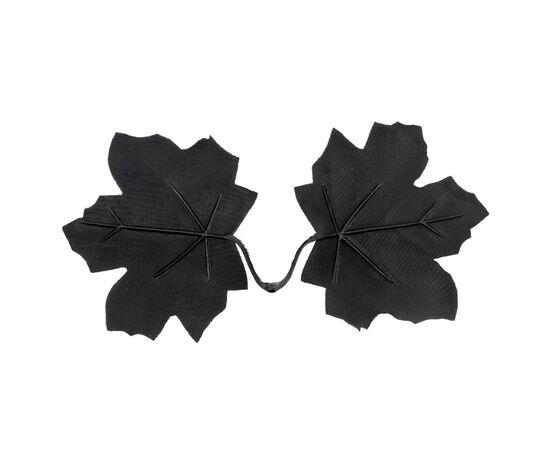 Искусственные кленовые листья "Золотая осень", чёрные, 250 г, изображение 2 ᐒ купить на  ❤ Like7km.com.ua