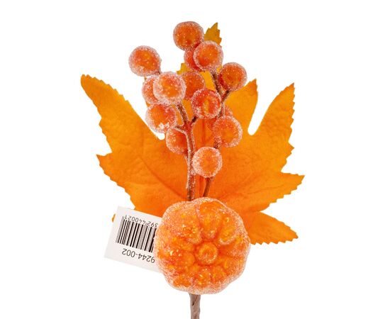 Искусственная ветвь "Осенние ягоды", 24 см, изображение 2 ᐒ купить на  ❤ Like7km.com.ua