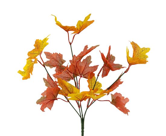Искусственная ветвь "Кленовая роскошь", 30 см, изображение 2 ᐒ купить на  ❤ Like7km.com.ua