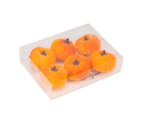 Набор декоративных тыковок "Солнечное настроение", 6 шт, 5 см, изображение 4 ᐒ купить на  ❤ Like7km.com.ua