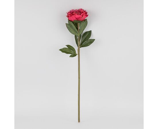 Искусственные пионы с эфектом живого прикосновения, темно-розовые, 67 см, изображение 4 ᐒ купить на  ❤ Like7km.com.ua