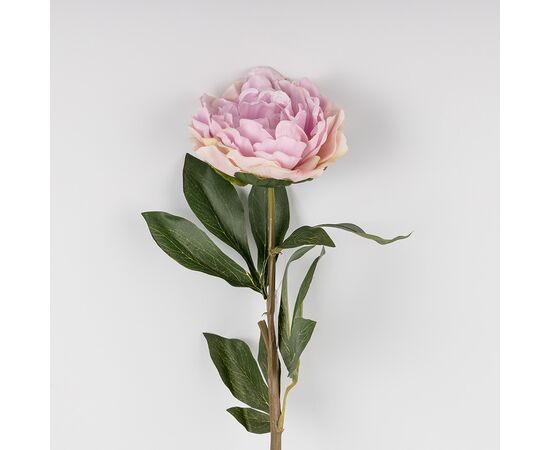 Искусственные пионы с эфектом живого прикосновения, лиловые, 67 см, изображение 2 ᐒ купить на  ❤ Like7km.com.ua