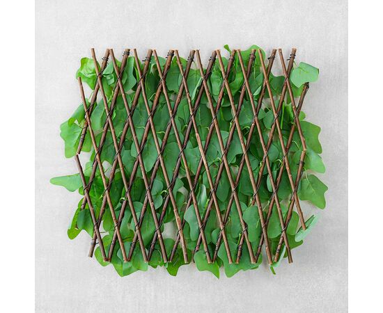 Декоративная панель из искусственной зелени и лозы "Плющ", 37,5*120 см, изображение 4 ᐒ купить на  ❤ Like7km.com.ua