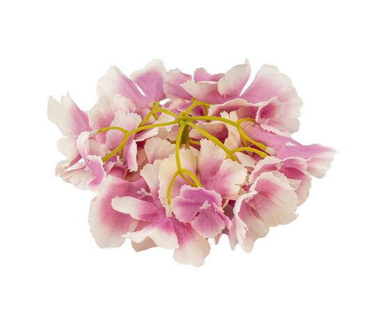 Головка гортензии, кремово-сиреневая, 16 см, изображение 3 ᐒ купить на  ❤ Like7km.com.ua