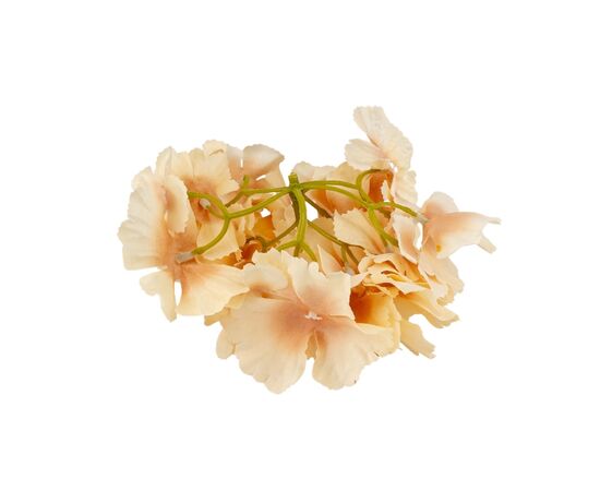 Головка гортензии, бежевая, 16 см, изображение 3 ᐒ купить на  ❤ Like7km.com.ua