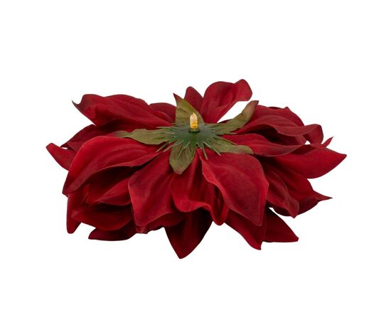 Головка георгина, бордовая, 15 см, изображение 3 ᐒ купить на  ❤ Like7km.com.ua