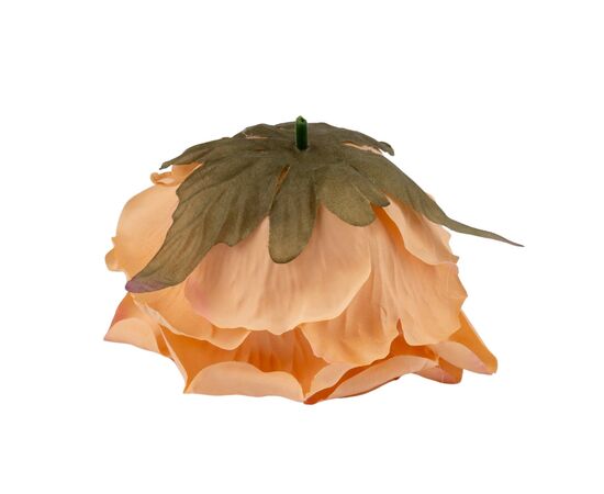 Головка розы, оранжевая, 11 см, изображение 3 ᐒ купить на  ❤ Like7km.com.ua